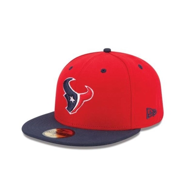 Houston Texans Gorra | New Era NFL 2tone 59fifty Fitted Cap Mexico - Rojos